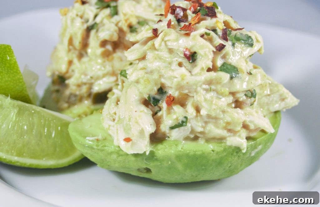 Avocado Chicken Salad