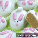 Image of White Chocolate Reese's Easter Bunnies