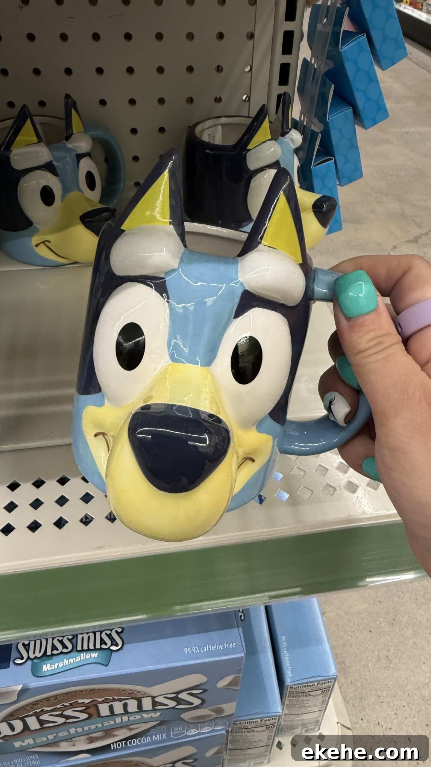 bluey mug at dollar tree