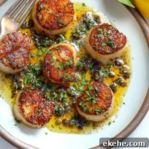 Scallops Meunière